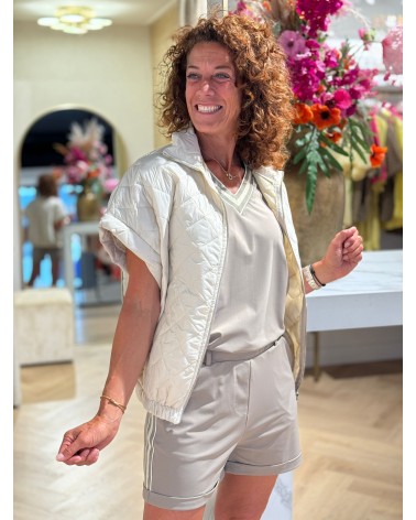 Short Jill Travelstof Taupe