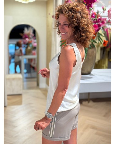 Short Jill Travelstof Taupe