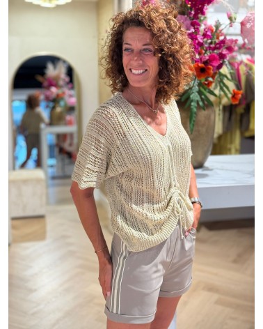 Short Jill Travelstof Taupe