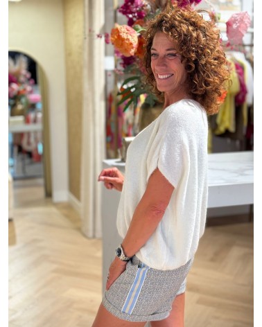 Vestje Alpaca Creme