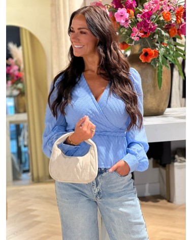 Blouse Jennifer Blauw