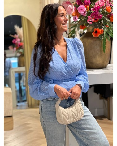 Blouse Jennifer Blauw
