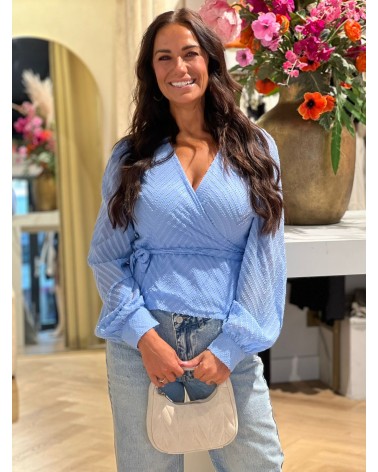Blouse Jennifer Blauw