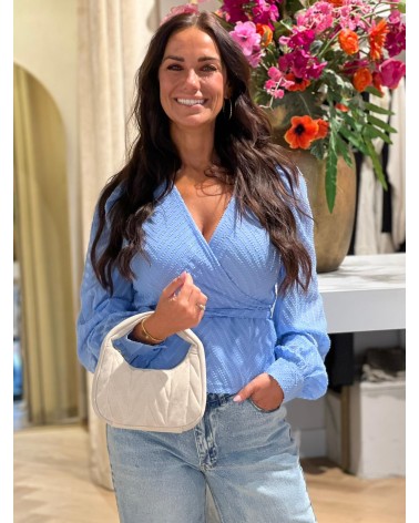 Blouse Jennifer Blauw