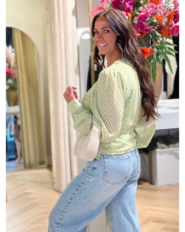 Blouse Jennifer Mint Groen