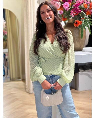Blouse Jennifer Mint Groen