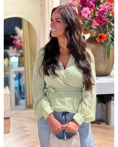 Blouse Jennifer Mint Groen