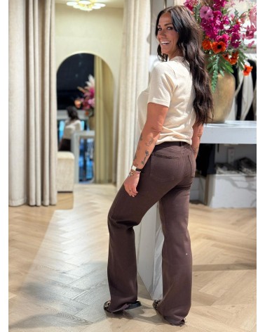 Broek QH W3767 Tall Bruin