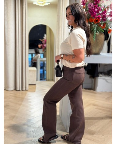 Broek QH W3767 Tall Bruin