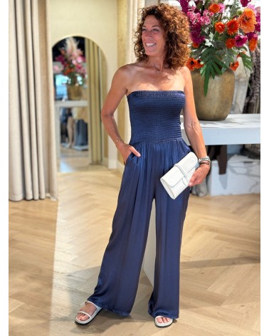 Jumpsuit Lian Navy Blauw
