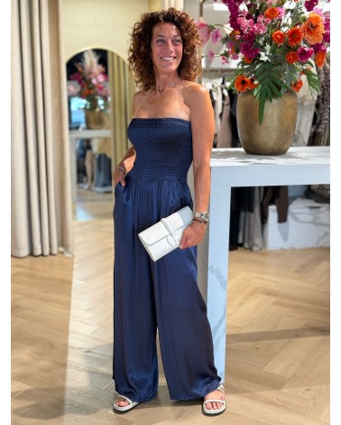 Jumpsuit Lian Navy Blauw