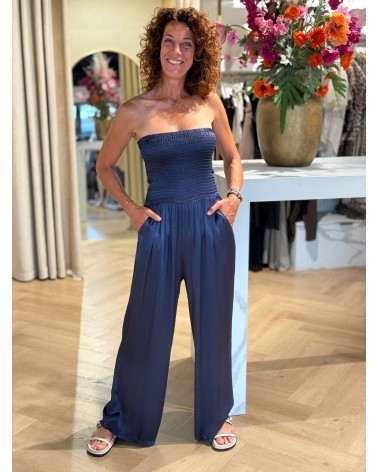 Jumpsuit Lian Navy Blauw
