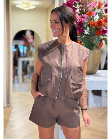 Gilet Jesse Ambika Bruin