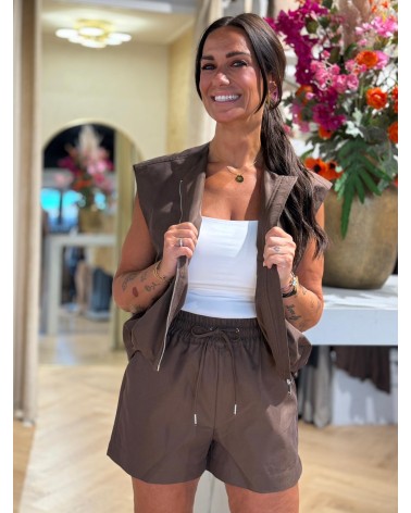 Gilet Jesse Ambika Bruin