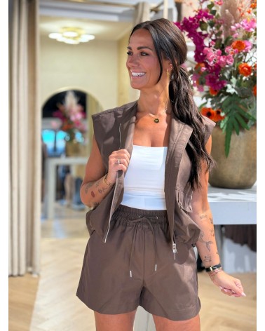 Gilet Jesse Ambika Bruin