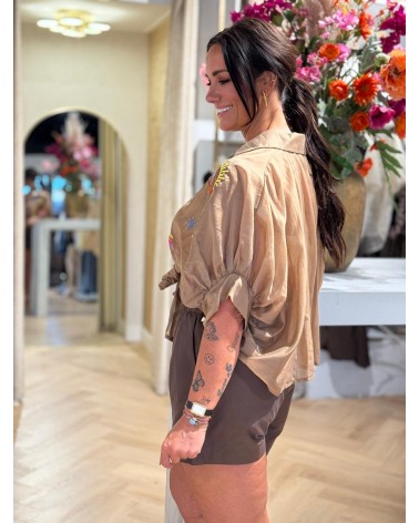 Blouse Ibiza Camel