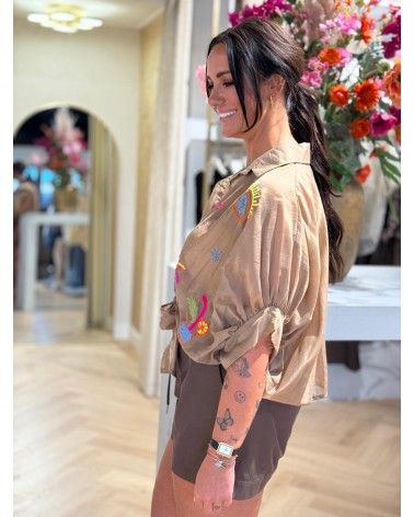 Blouse Ibiza Camel