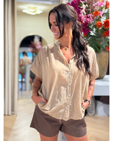 Blouse Abby Camel