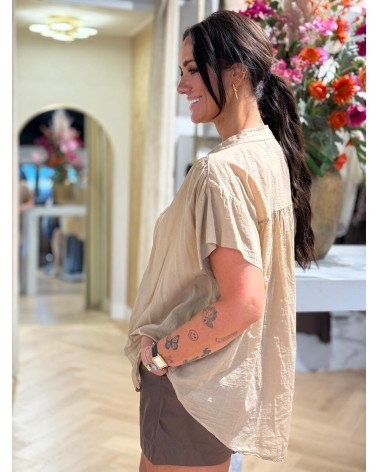 Blouse Abby Camel