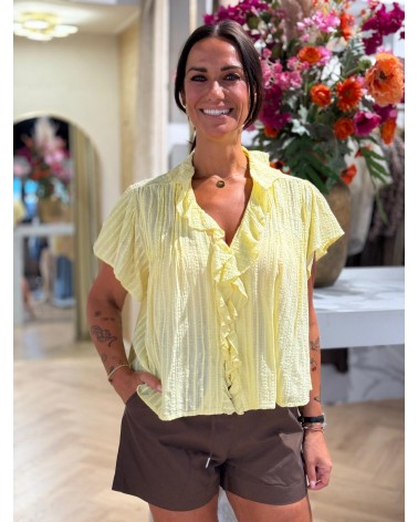 Blouse Zayenna Geel