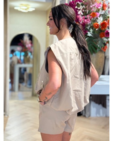Gilet Jesse Ambika Camel