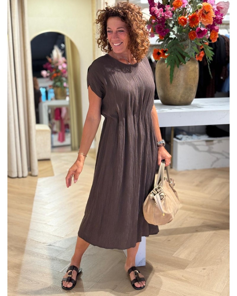 Jurk Jill Bruin