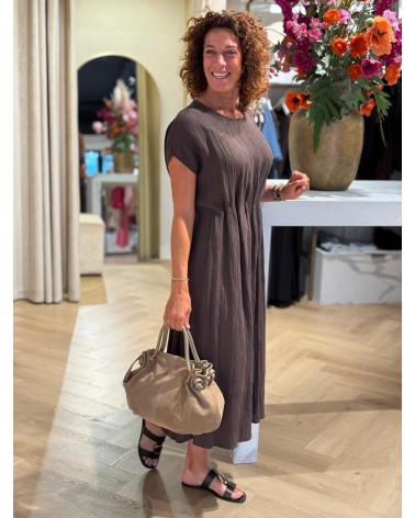 Jurk Jill Bruin