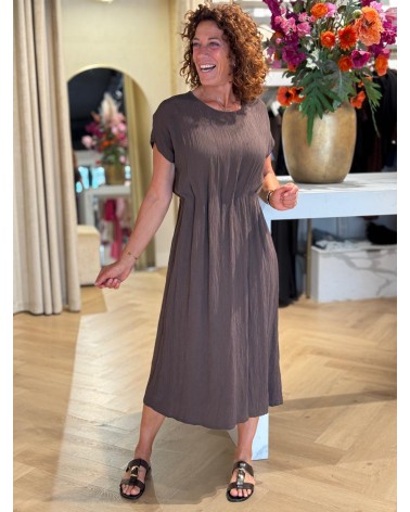 Jurk Jill Bruin