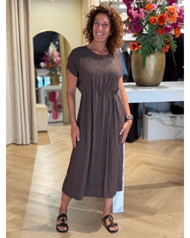 Jurk Jill Bruin