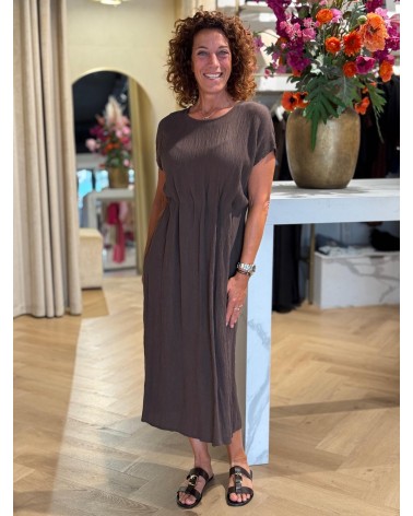 Jurk Jill Bruin