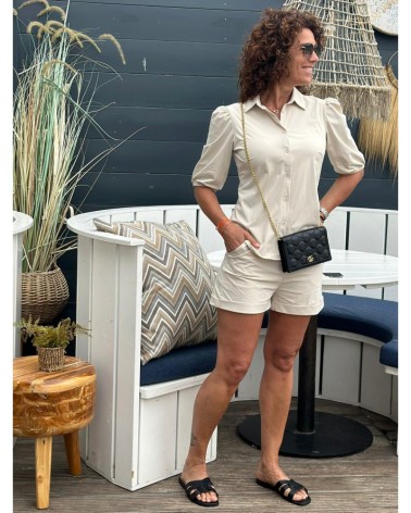 Blouse Ivory Beige