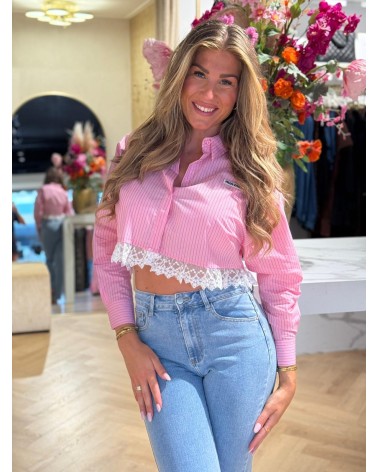 Blouse Cropped Ruby Roze