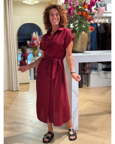 Jurk Levi Bordeaux