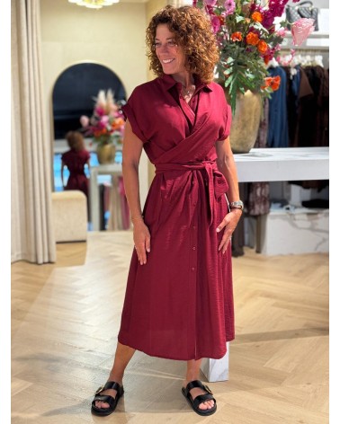 Jurk Levi Bordeaux