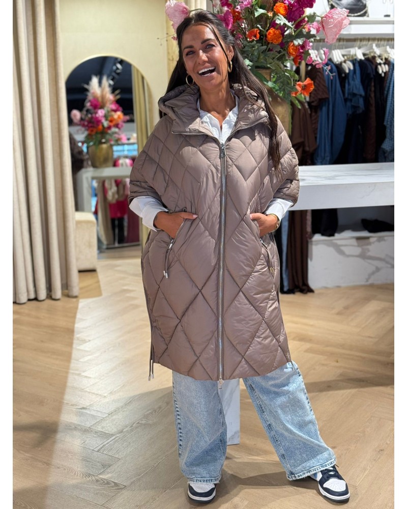 Bodywarmer Kourtney Taupe