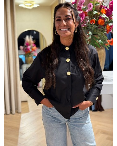 Blouse Sanny Zwart