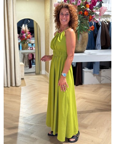 Jurk Tess Lime Groen