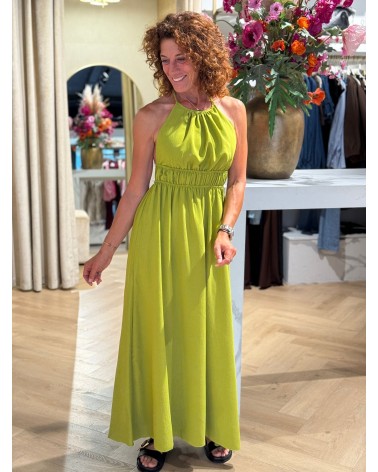 Jurk Tess Lime Groen