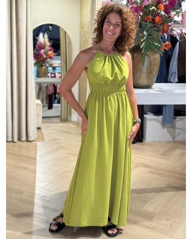 Jurk Tess Lime Groen