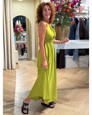 Jurk Tess Lime Groen
