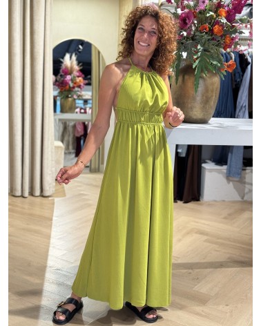 Jurk Tess Lime Groen