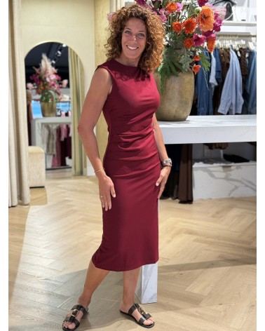 Jurk Lenette Bordeaux