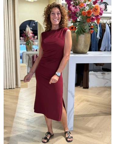 Jurk Lenette Bordeaux