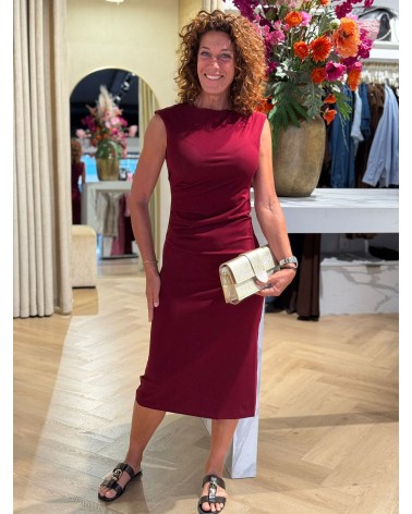 Jurk Lenette Bordeaux