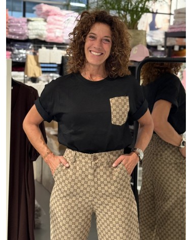 T-Shirt Didi Zwart