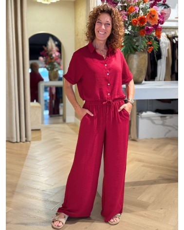 Blouse Merle Donkerrood