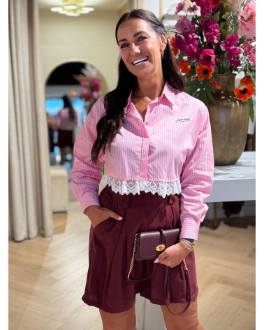 Blouse Cropped Ruby Roze