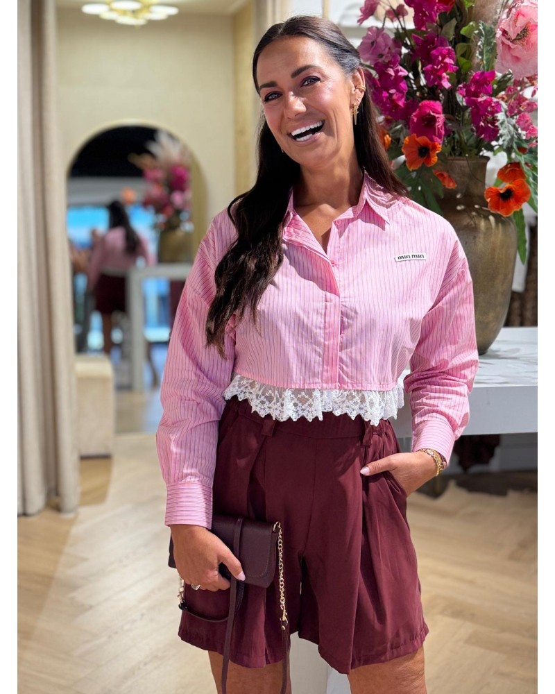 Blouse Cropped Ruby Roze