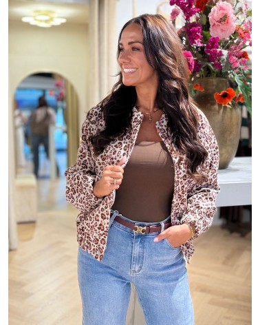 Bomber Leopard Bruin