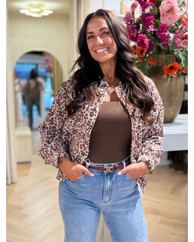 Bomber Leopard Bruin